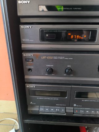 Sony LBT-V202 Mini Cadena con Tocadiscos