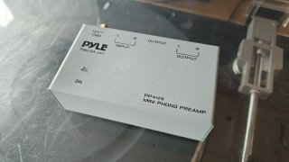 Tocadiscos Sony + Amplificador Phono