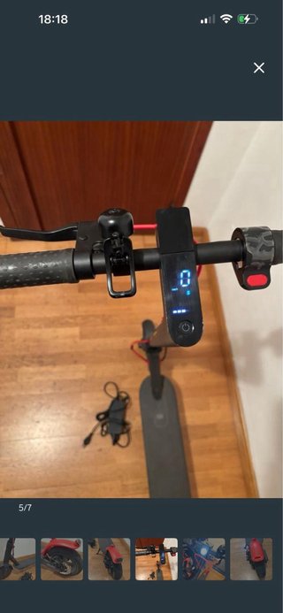 Patinete Eléctrico Xiaomi Negro