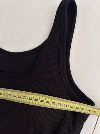 Top sujetador GU negro talla L