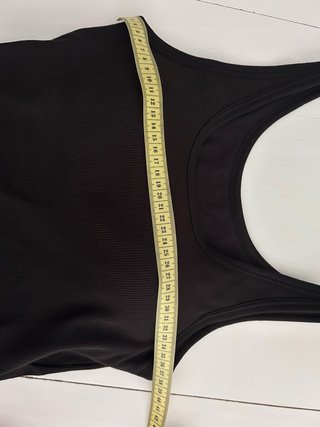 Top sujetador GU negro talla L