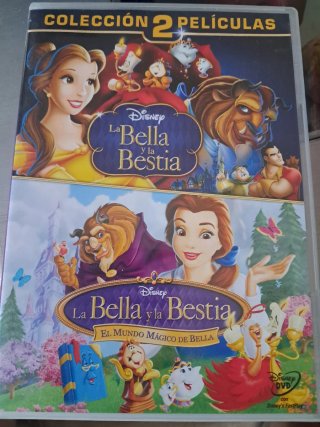 DVD La Bella y la Bestia Colección 2 Películas