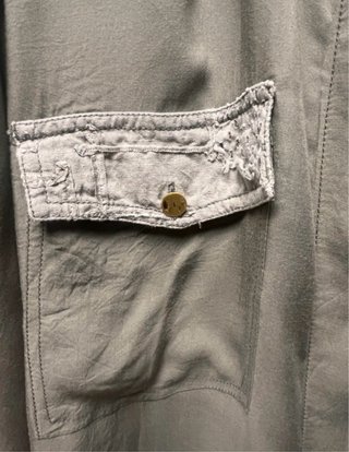 Camisa Custo Barcelona Beige y Dorada