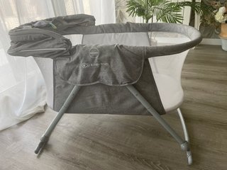 Moisés plegable Kinderkraft gris