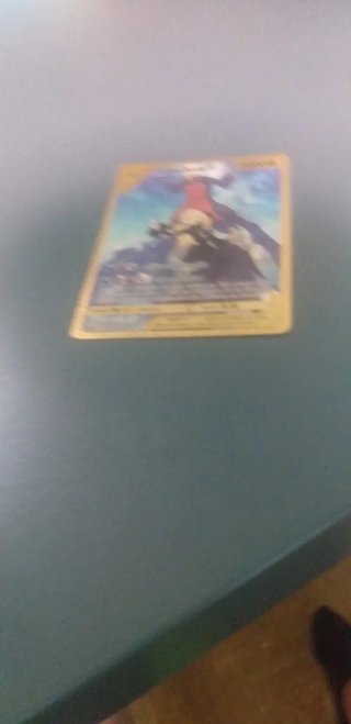 Carta Pokémon Dorada