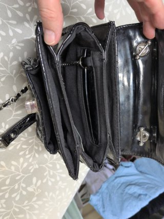 Bolso de fiesta Zara Basic negro