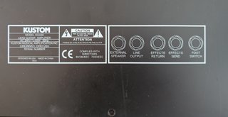 Amplificador Kustom Powered by Celestion