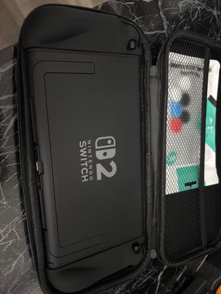 Nintendo Switch 2 Negra + 2 Juegos + Funda + Mando