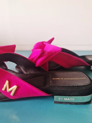 Sandalias Lola Casademunt Fucsia Talla 37