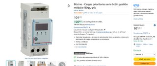 Módulo Gestión Cargas Bticino F80GC BTDIN