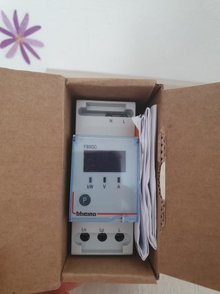 Módulo Gestión Cargas Bticino F80GC BTDIN
