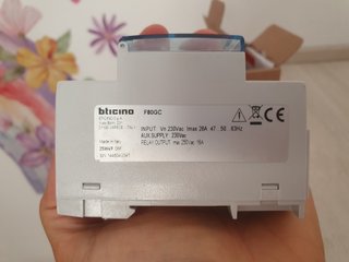 Módulo Gestión Cargas Bticino F80GC BTDIN