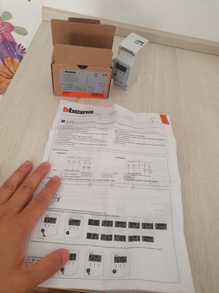 Módulo Gestión Cargas Bticino F80GC BTDIN