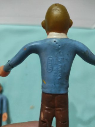 Figuras Tintín y Milú