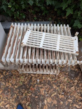 Radiadores de Hierro Fundido Blancos