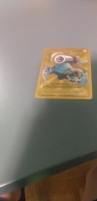 Carta Pokémon Dorada