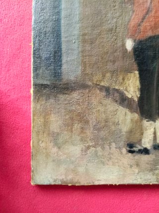 Pintura retrato hombre