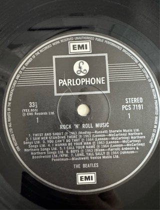 Vinilo The Beatles - Rock 'N' Roll Music 1976 UK