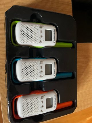 Walkie Talkies Motorola T42 Go Live (3 uds)