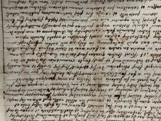 Extraordinario Documento Histórico 1388 Latin y F.