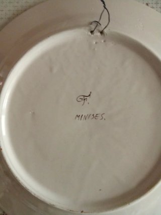 Plato decorativo Manises