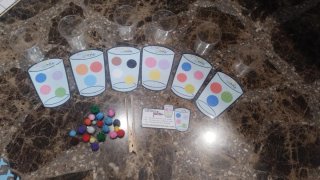 Juego de letras y números para niños