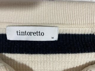 Jersey Polo Rayas Beige Negro Marrón Talla Única