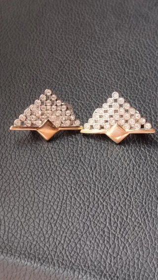 Pendientes clips vintage