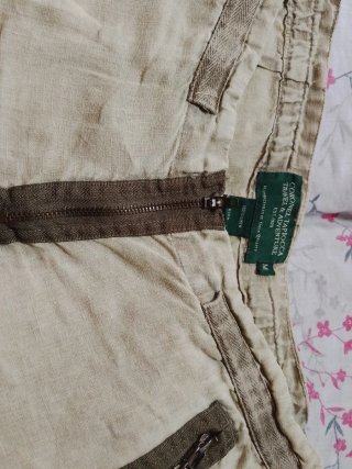 Pantalón lino chica s
