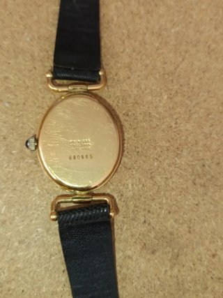 Reloj Leo Andreotty Clásico Dorado y Negro
