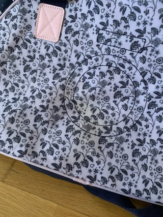 Bolsa de viaje infantil Enso azul y rosa