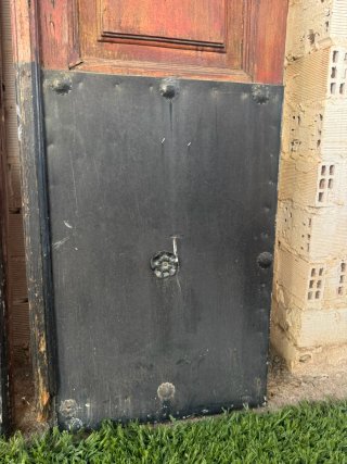 Puerta Antigua doble de madera