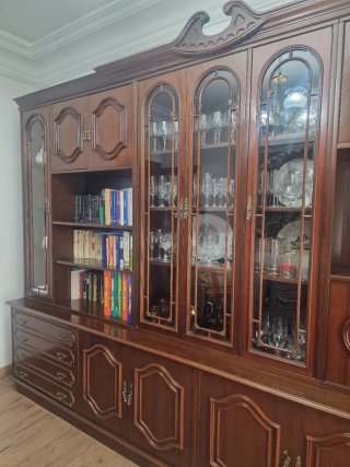 Mueble Boiserie Salón Clásico Madera