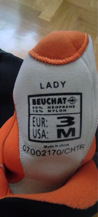 Traje de buceo Beuchat mujer 5mm