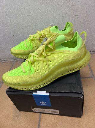 Adidas 4D Fusio Talla 48 Verde Neón