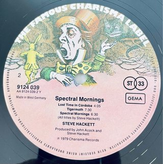 Steve Hackett – Spectral Mornings | LP Vinilo