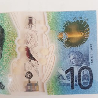 Billete 10$ Australia Mary Gilmore