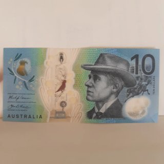 Billete 10$ Australia Mary Gilmore