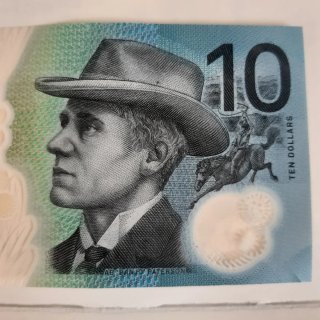 Billete 10$ Australia Mary Gilmore