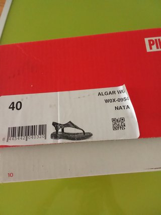 Sandalias Pikolinos T40 Mujer, blancas,planas,dedo