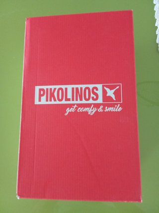 Sandalias Pikolinos T40 Mujer, blancas,planas,dedo