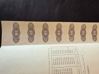 Billete Obligaciones Tranvías de Barcelona 1967