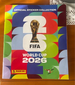 Álbum Oficial Colección Stickers Mundial FIFA 2026
