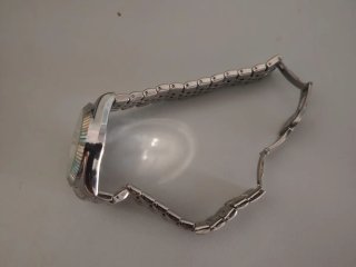 Reloj  Plata y Blanco