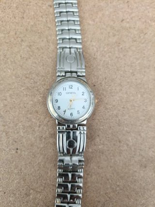 Reloj Geneva Mujer Dorado y Plateado