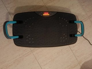 Plataforma vibratoria con asas