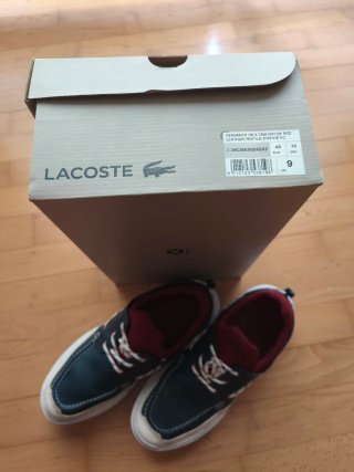 Náuticos Lacoste Gennaker Talla 43 Impecables.