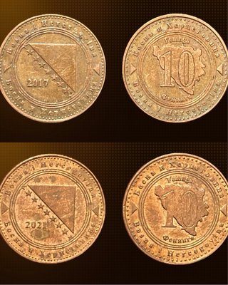 🇧🇦 Bosnia 🇧🇦 Monedas