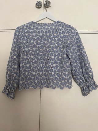 Conjunto Zara Chaqueta y Vestido Azul
