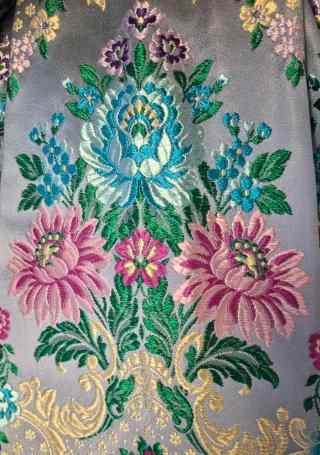 Vestido de fallera azul completo